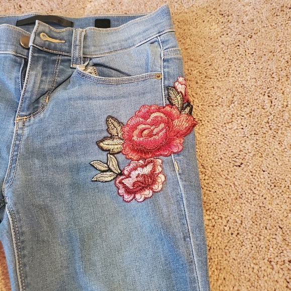 SP Black Label Embroidered Jeans Size 26 - Picture 4 of 6